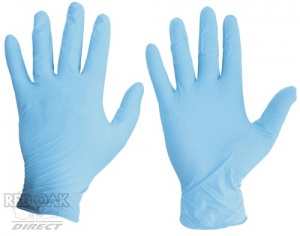 Powder Free Disposable Nitrile Gloves (Box of 100)