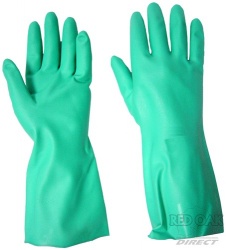 Heavy Duty Nitrile Green Glove