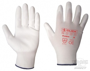 White PU-Coated Glove