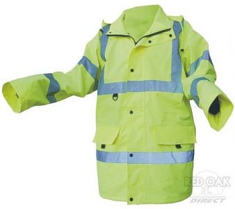 High Visibility Breathable Yellow Jubilee Jacket