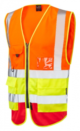High Visibility Lynton Superior Multiviz Waistcoat