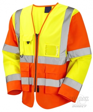High Visibility Yellow & Orange Superior Lightweight Jacket