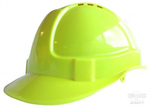 Saturn Yellow Safety Helmet