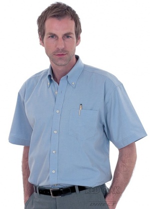 Mens Oxford Short Sleeve Shirt