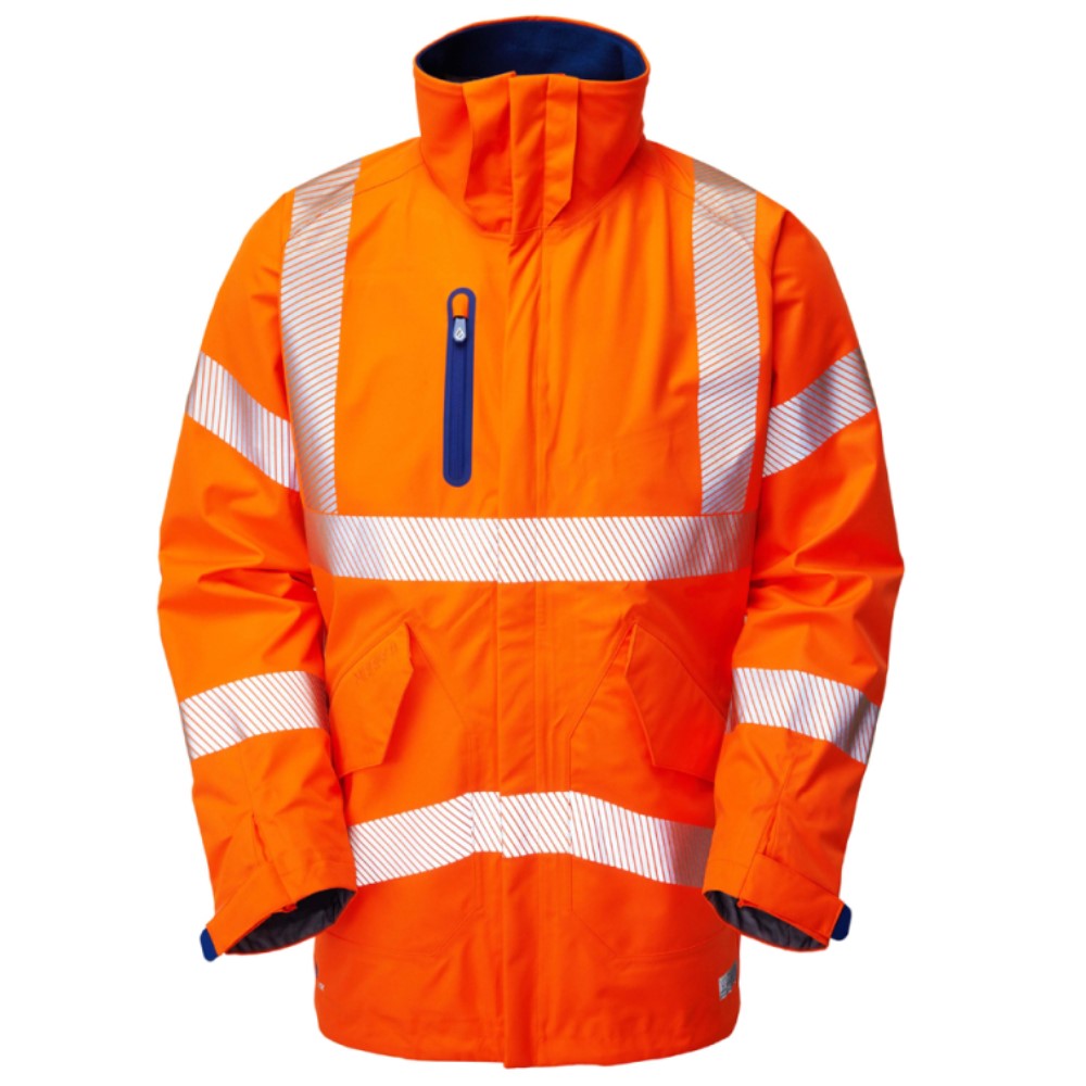 Marisco Extreme Performance High Visibility Orange Breathable Waterproof Jacket