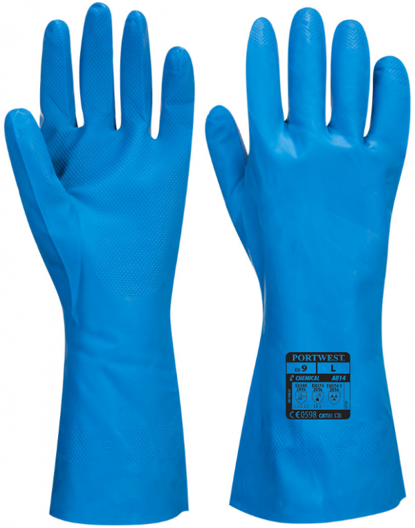 a814-food-approved-nitrile-gauntlet-blue-redoakdirect