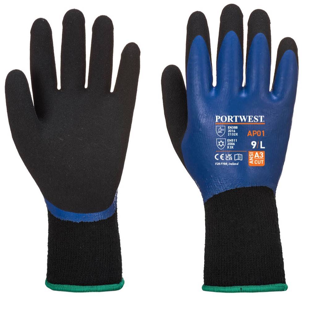 AP01 - Thermo Pro Glove Blue/Black