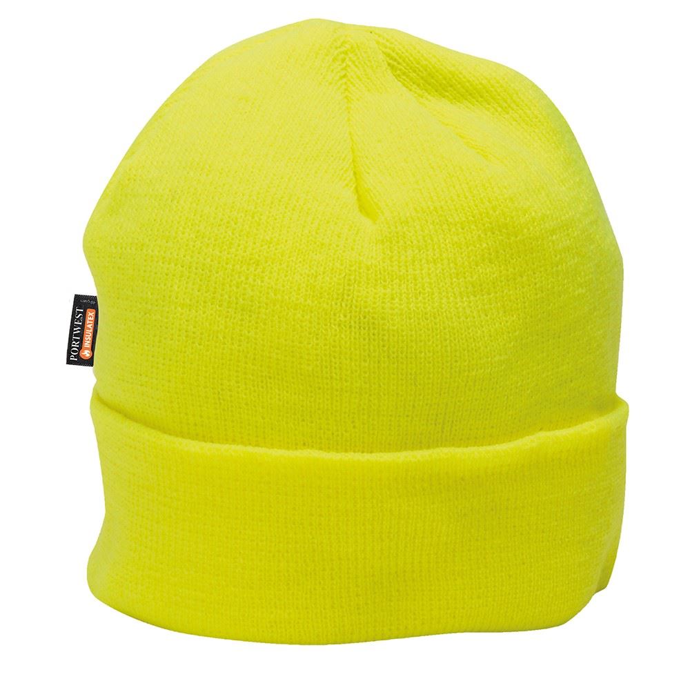 High Visibility Yellow Beanie Hat