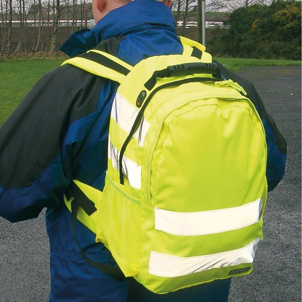 Portwest B905 High Visibility Yellow Rucksack