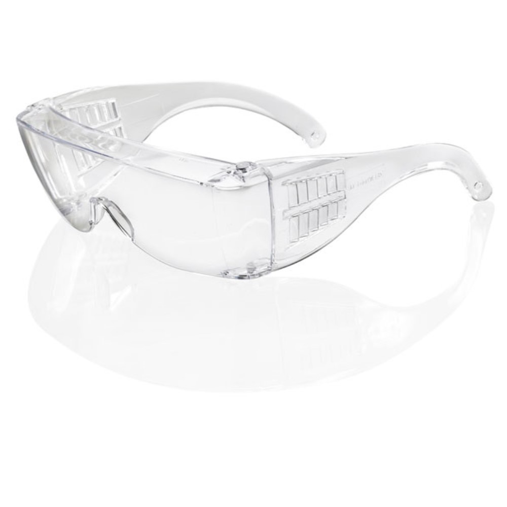 Seattle Safety Wraparound Clear Cover Spectacles