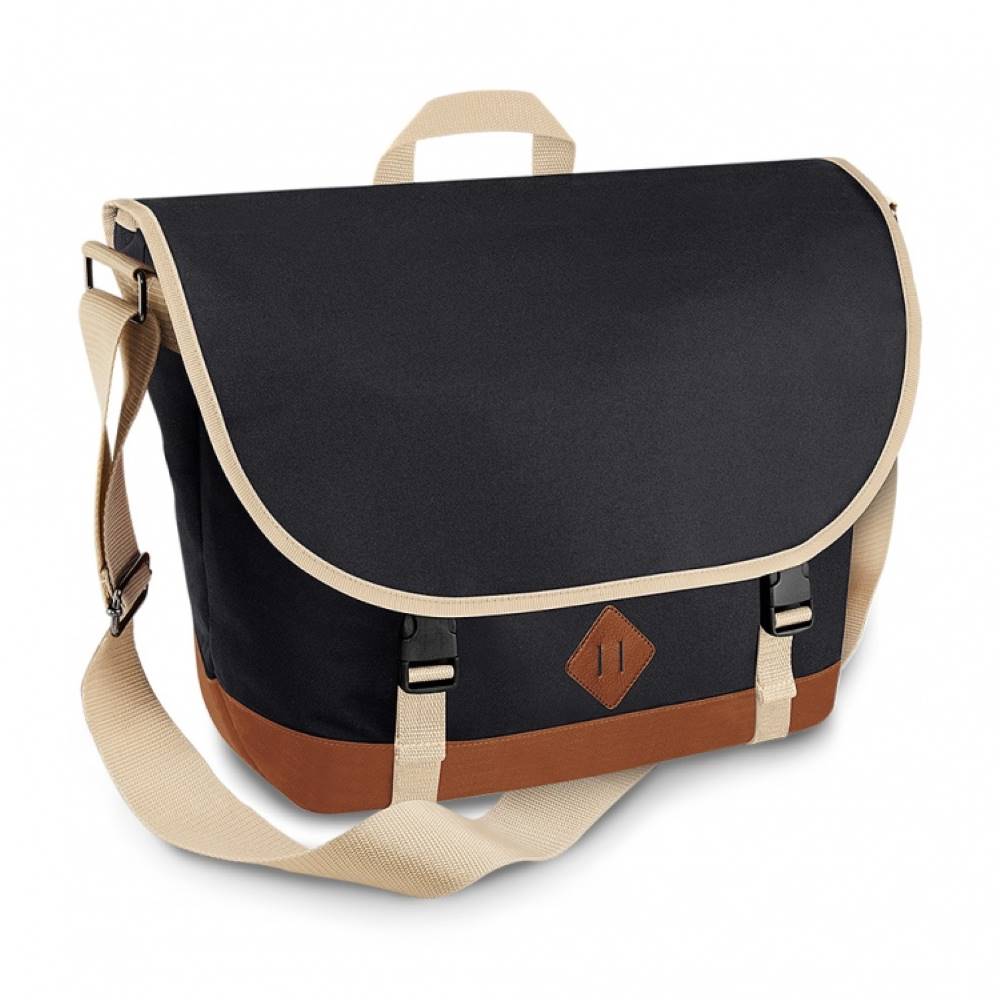 BagBase BG865 Heritage Messenger Bag