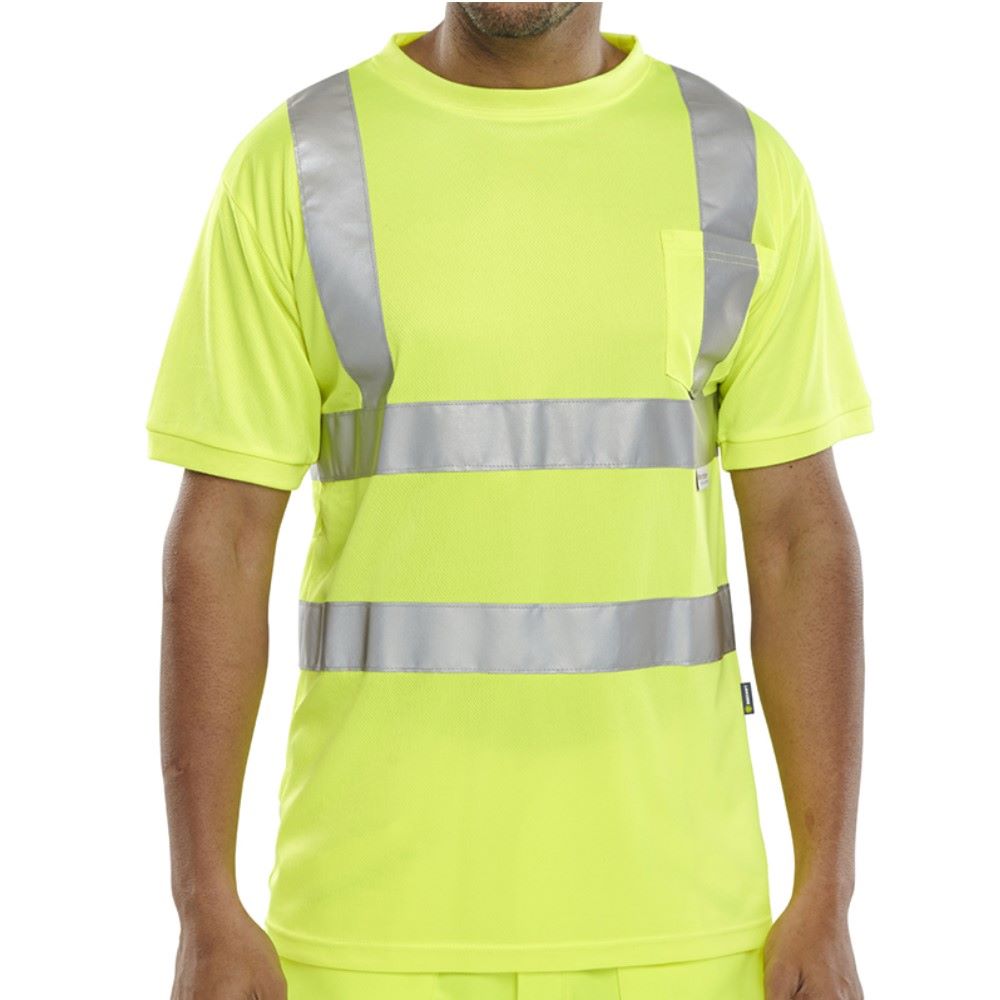 High Visibility Yellow T-Shirt ENISO 20471