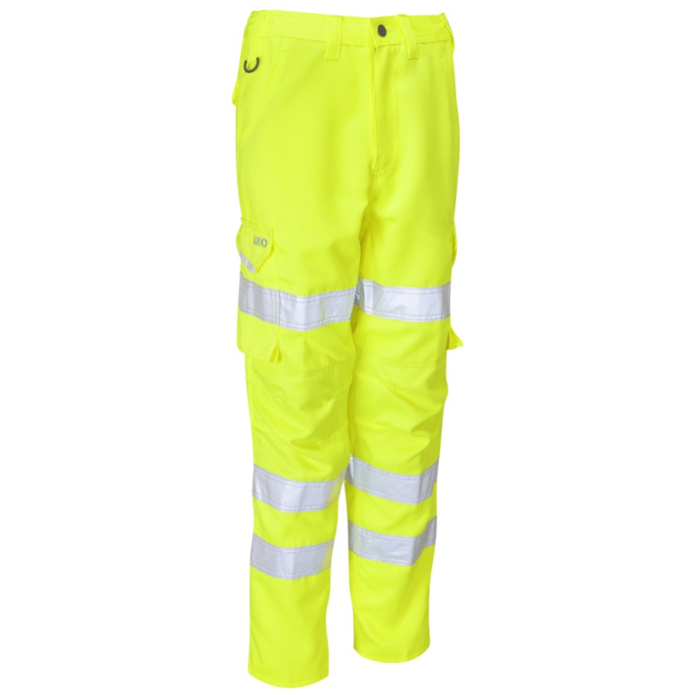 High Visibility Pennymoor Yellow Ladies Cargo Trouser EN471
