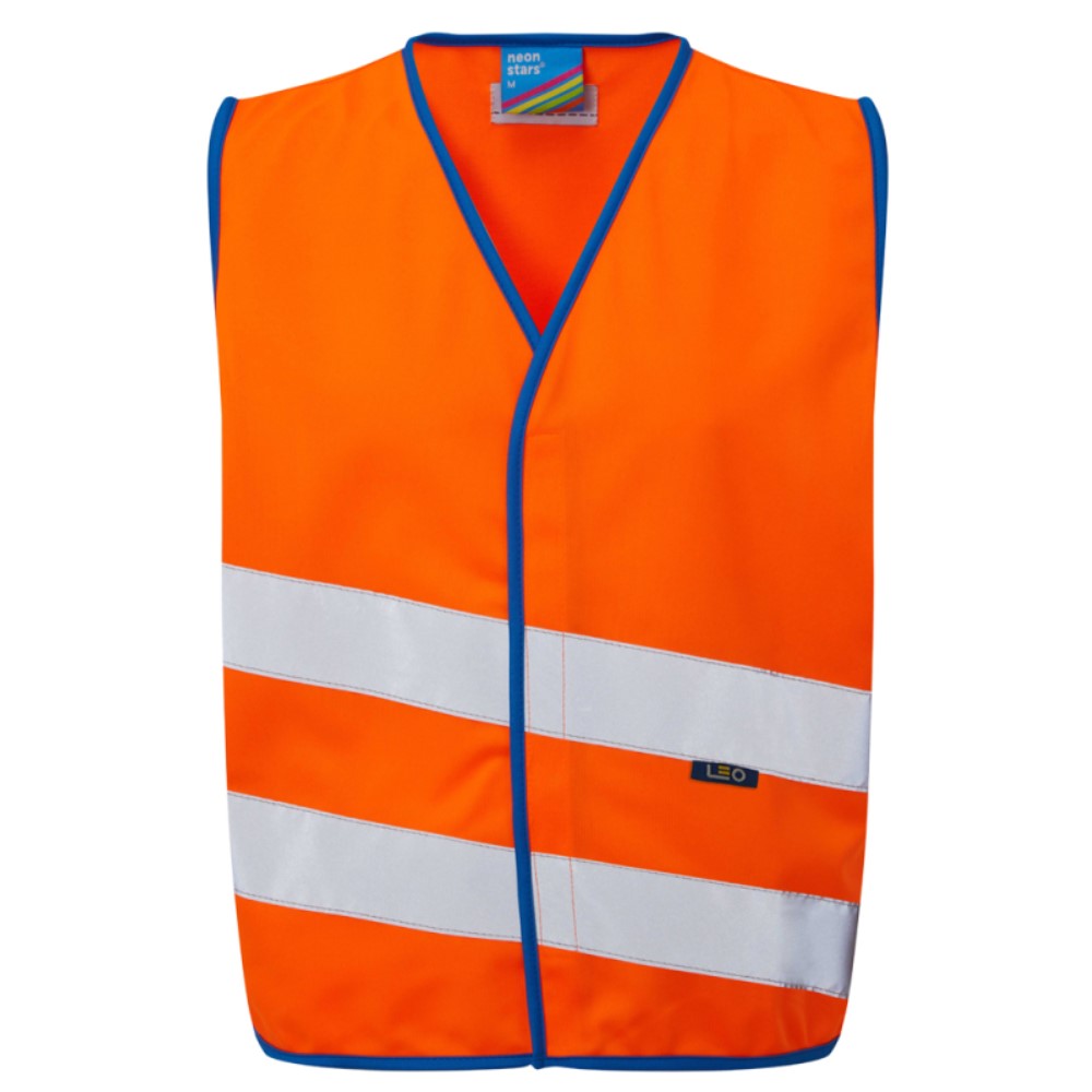 Neon Kidz High Visibility Children's Vest (Yellow or Orange)