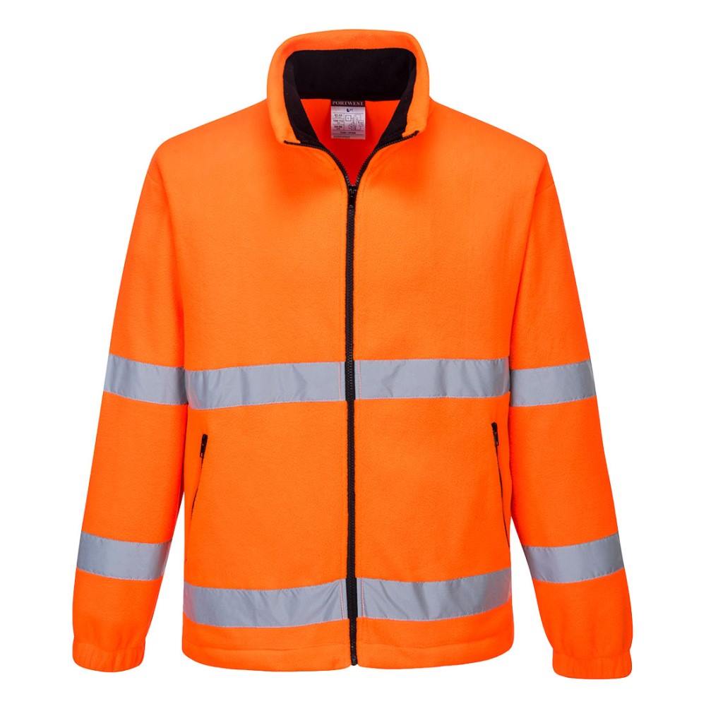High Visibility F250 Portwest Orange Hi Vis Fleece Jacket