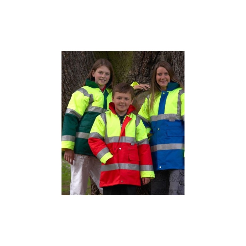 High Visibility Two-Tone Children's Jacket