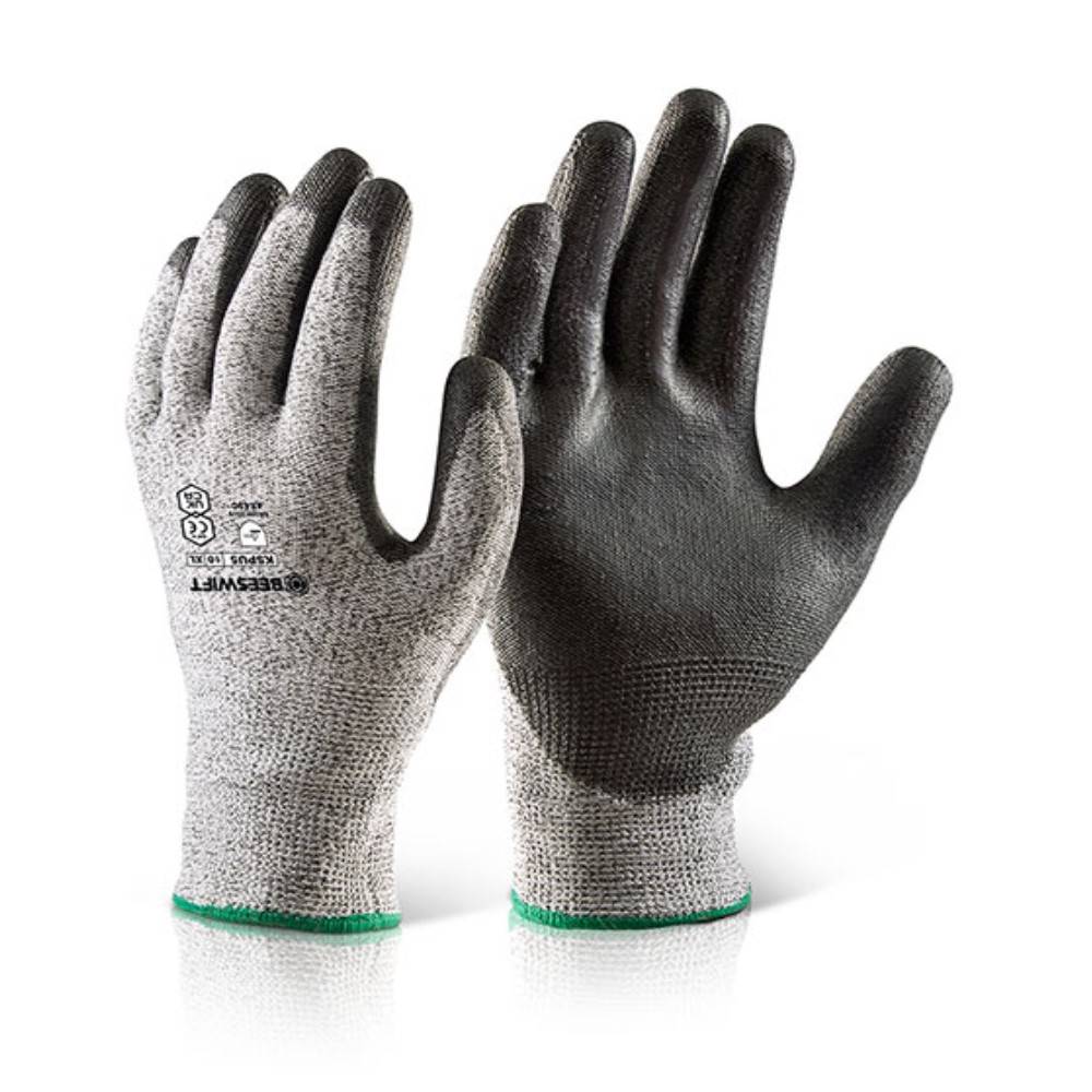 Cut Resistant KutStop CUT5 PU Palm Coated Glove