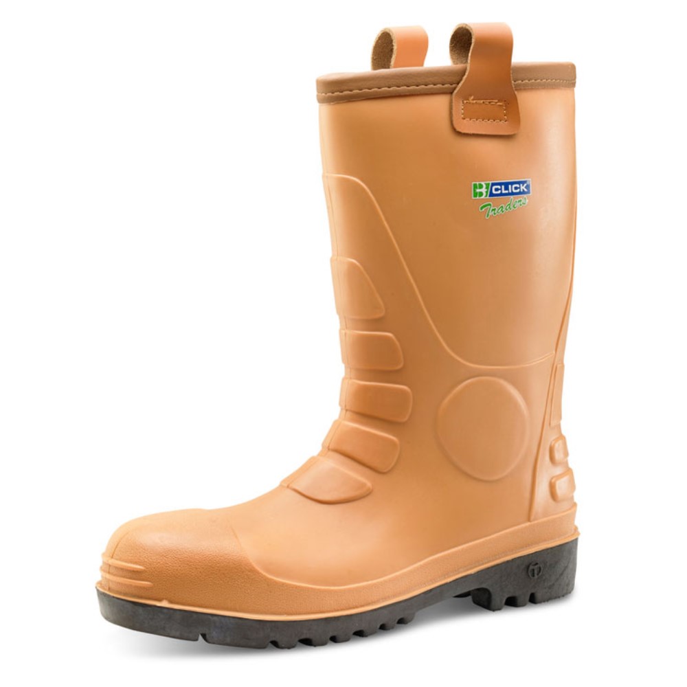 Euro Rigger Waterproof Safety Boots With Steel Toe Cap And Mid Sole