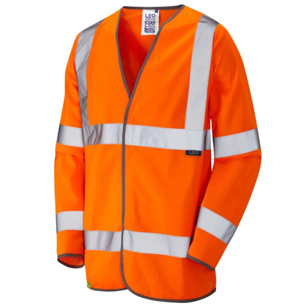 High Visibility Lightweight Orange Jacket