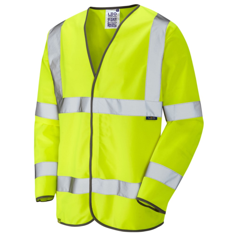 High Visibility Lightweight Yellow  Jacket