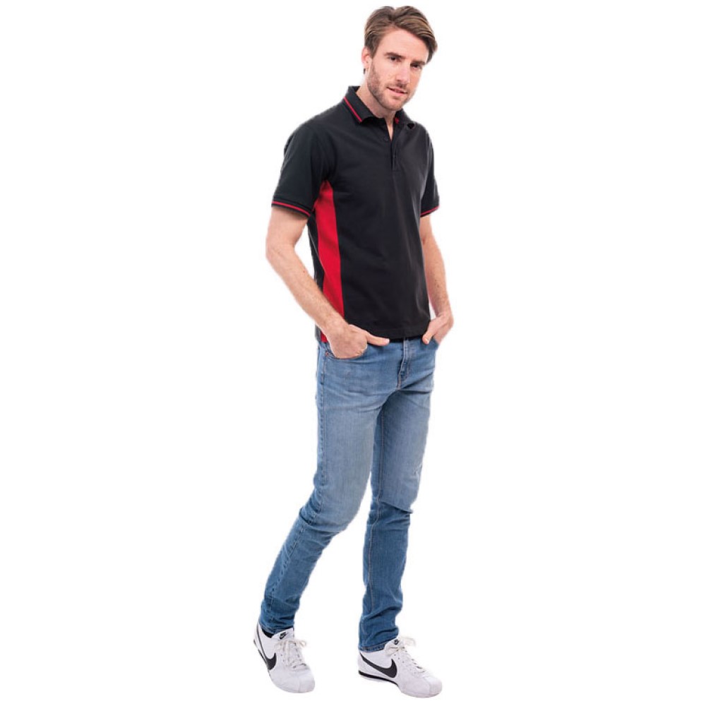 Premium Unisex Two Tone Uneek Polo Shirt In 5 Colours