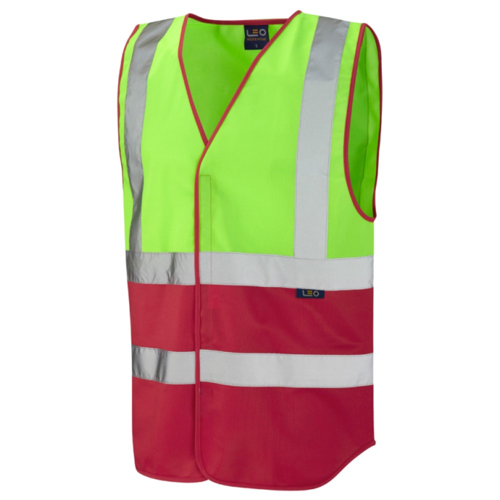 High Visibility Two-Tone Coloured Vest