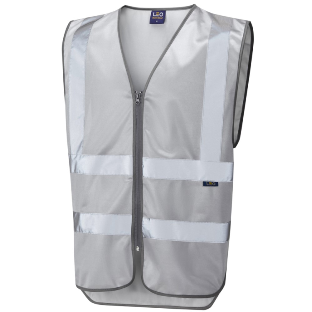 Silver Leo Commodore Reflective Waistcoat