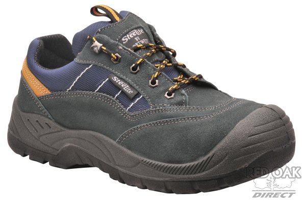grey steel toe shoes