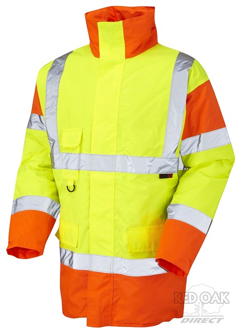 High Visibility Yellow & Orange Superior Waterproof Jacket - ENISO ...