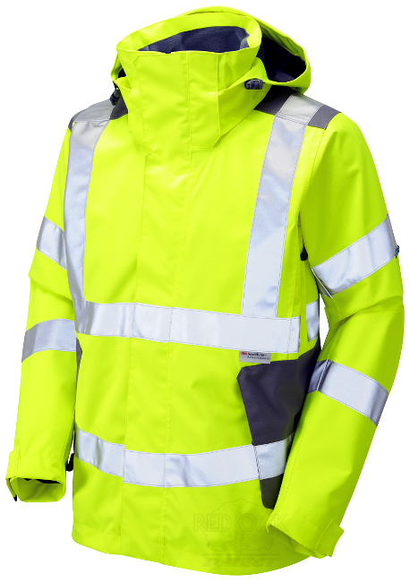 breathable waterproof hi vis jacket
