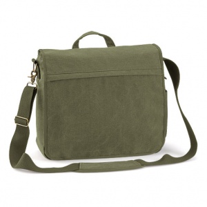 Quadra QD665 Canvas Laptop Messenger Bag