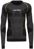 B173 - Portwest Dynamic Air Baselayer Top Charcoal Grey
