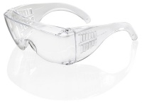 Seattle Safety Wraparound Clear Cover Spectacles