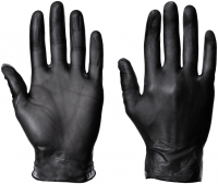 Black Vinyl Disposable Powder Free Gloves (Box of 100)