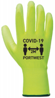Hi Vis COVID-19 Distancing General Handling Gloves