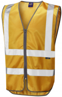 Gold Leo Commodore Reflective Waistcoat