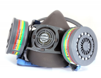 Half Face Respirator Mask With Filter Cartridges ABEK