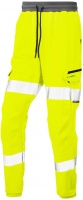 High Visibility Yellow Leo Hawkridge Stretch Jogging Trouser