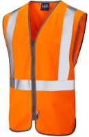 High Visibility Rail Spec Orange Vest Railway group standard RIS-3279-TOM