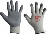 Grey PU-Coated Glove