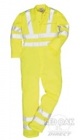 High Visibility Yellow Boilersuit