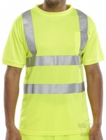 High Visibility Yellow T-Shirt ENISO 20471