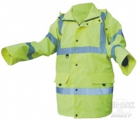 High Visibility Breathable Yellow Jubilee Jacket