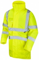 High Visibility Marwood Yellow Superior Waterproof Jacket - ENISO 20471