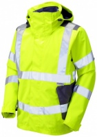 Premium High Visibility Yellow Breathable Waterproof Jacket