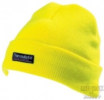 High Visibility Yellow Beanie Hat