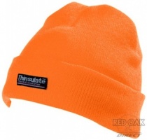 High Visibility Orange Beanie Hat