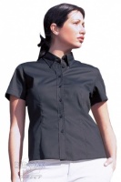 Ladies Oxford Short Sleeve Shirt
