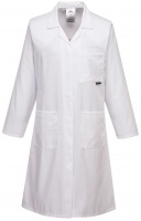 Ladies Lab Coat White